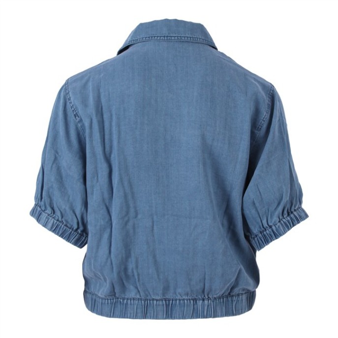 Enjoy Blouse bomber tencel 938024 licht demin blauw