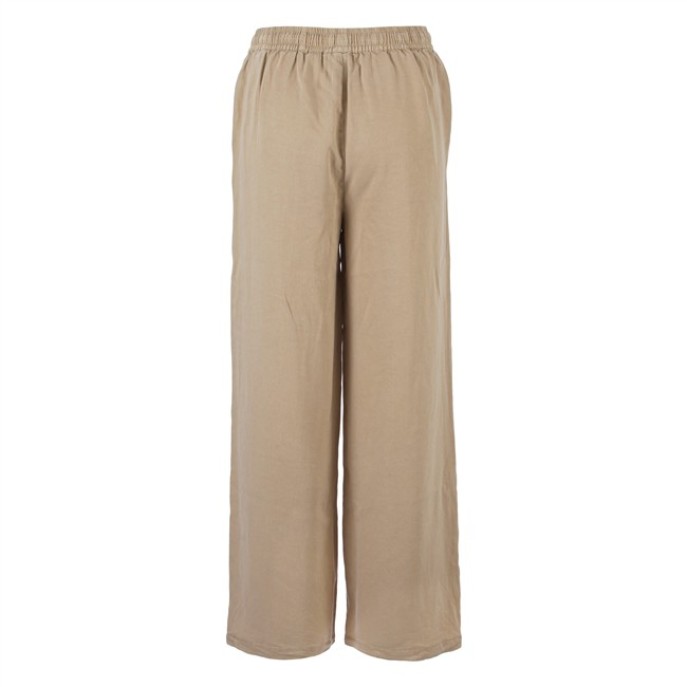 Enjoy Broek wide leg tencel 933101 Zand