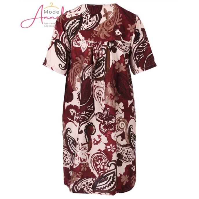 Enjoy Jurk Korte mouwen Alloverprint - Port 503640