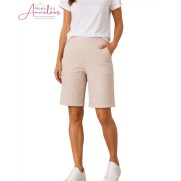 Enjoy Bermuda short strepen 923822 Zand