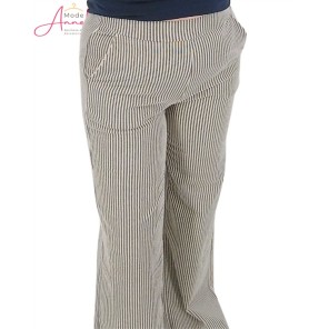 Enjoy Broek lang streep 923825 Indigo Enjoy Broek lang streep 923825 Indigo