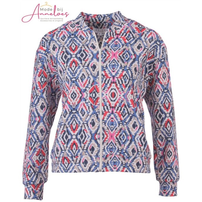 Enjoy Bomber jasje Jeans print