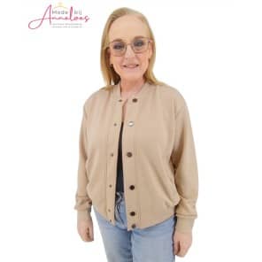 malito dames Blazer in Washed Style | Jasje in Basic Look | Kort jasje met knopen | Jasje - Jacket - Blouson 1652 (roze, XL