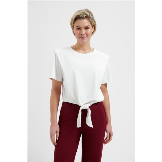 Lady Day knoop top Harriet Simple white