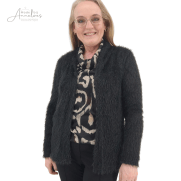 S Vest LM harig - Zwart S Vest LM harig - Zwart