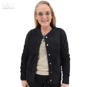 Vest harig - Zwart