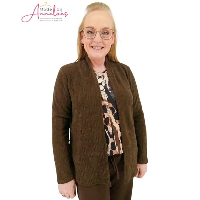 FOS Vest Londa relief Bruin FOS Vest Londa relief Bruin