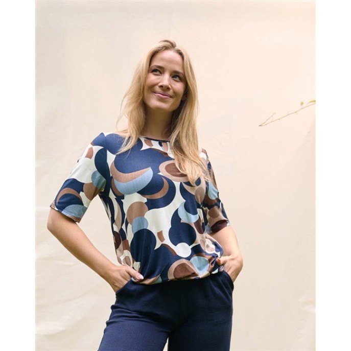 Fos top Mimi Moon -7843 Navy Fos top Mimi Moon -7843 Navy
