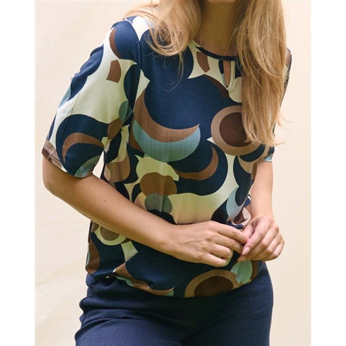 Fos top Mimi Moon -7843 Navy Fos top Mimi Moon -7843 Navy