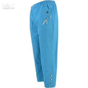 Fenzzy Broek capri - Blauw