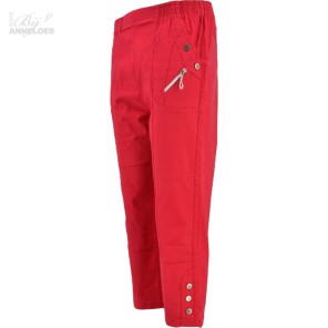 Fenzzy Broek capri - Rood