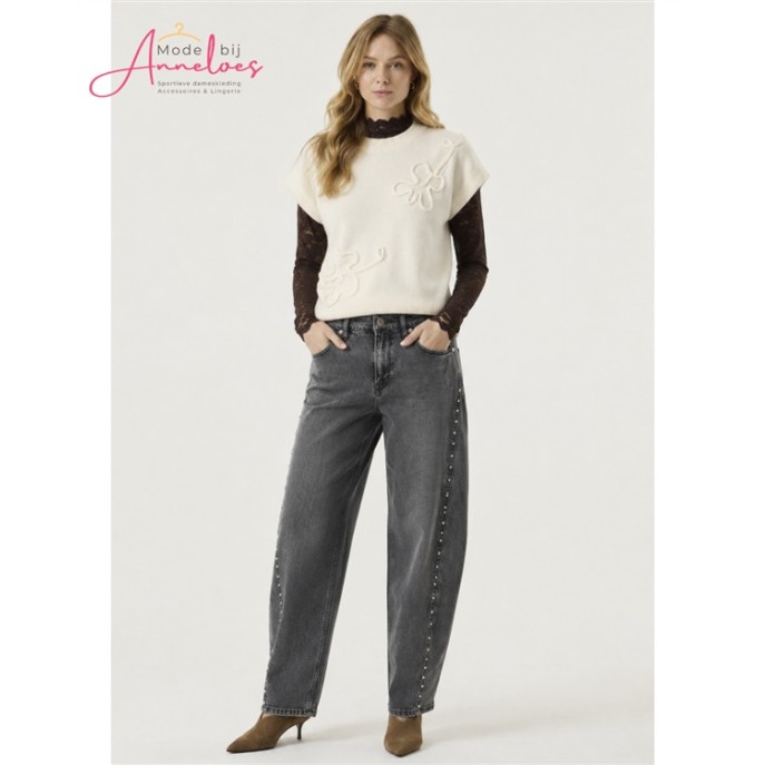 Garcia jeans 282 Chyla Barrel Studs Dark Used Garcia jeans 282 Chyla Barrel Studs Dark Used