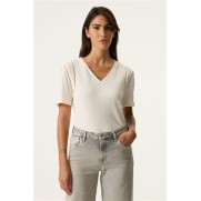 Garcia tshirt N260207 Ecru Garcia tshirt N260207 Ecru