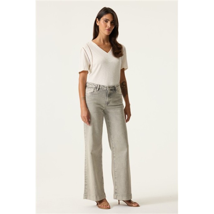 Garcia tshirt N260207 Ecru 