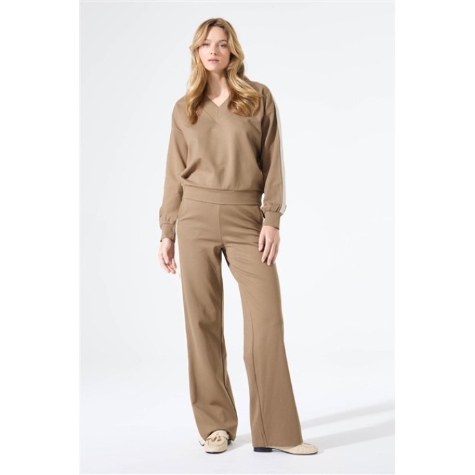Garcia Broek Streep N260262 Soft Taupe
