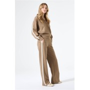 Garcia Broek Streep N260262 Soft Taupe Garcia Broek Streep N260262 Soft Taupe