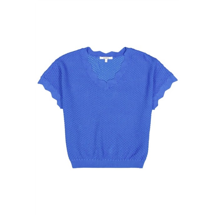 Garcia truitje 260040 Ruffle mouw Cobalt