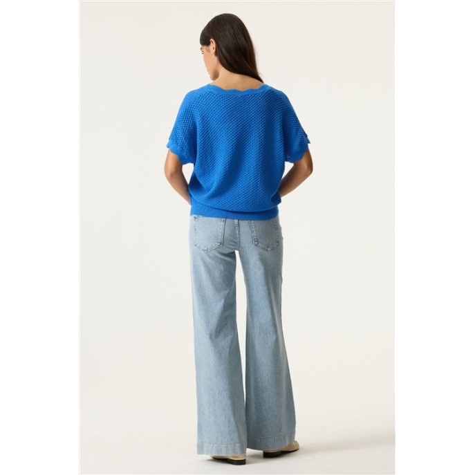 Garcia truitje 260040 Ruffle mouw Cobalt