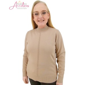 Barbara Lebek Pullover turtle Beige