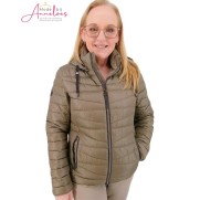 Barbara Lebek winterjas 30950052 bruin