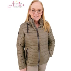 Barbara Lebek winterjas 30950052 bruin