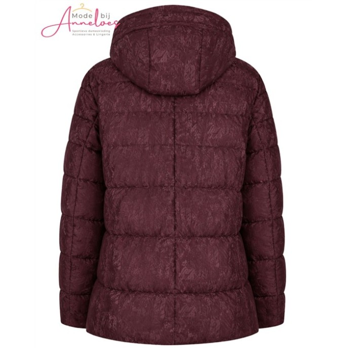 Barbara Lebek winterjas 10590062 bordeaux