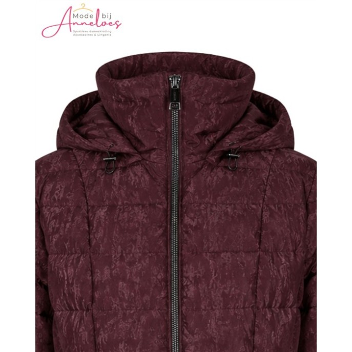 Barbara Lebek winterjas 10590062 bordeaux