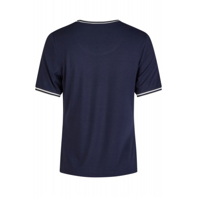 Z Barbara Lebek shirt opdruk Marine
