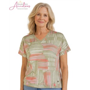 Barbara Lebek Shirt 57170062 groen