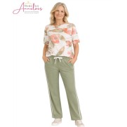 Barbara Lebek broek groen 57300062 Barbara Lebek broek groen 57300062