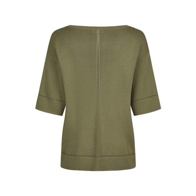 Barbara Lebek Pullover 57250062 groen