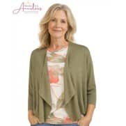 Z Barbara Lebek 65210062 vest groen
