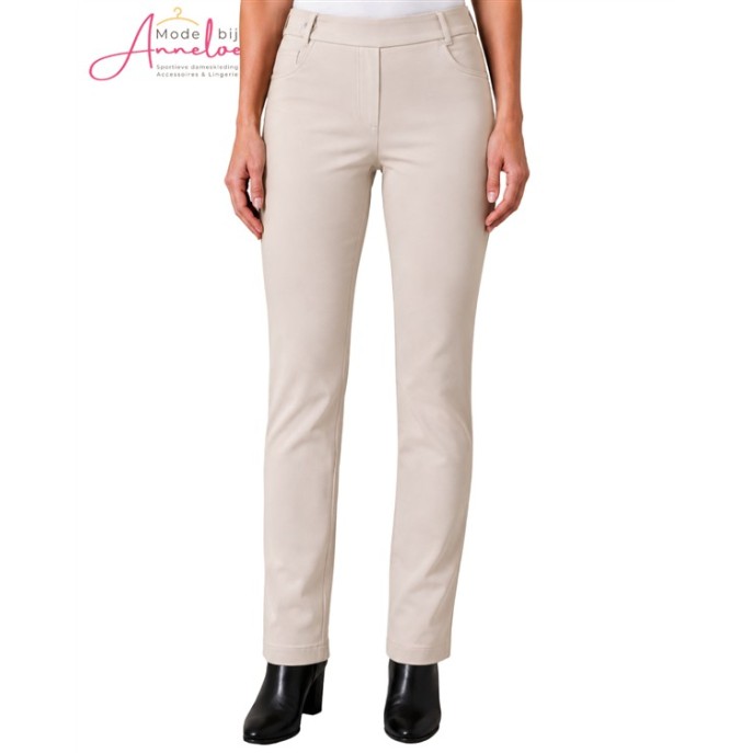 Leona per Donna Broek Doris 13.04 Punta K-Lengte Beige Leona per Donna Broek Doris 13.04 Punta K-Lengte Beige