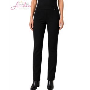 Leona per Donna Broek Doris 1304 punta K-lengte Zwart