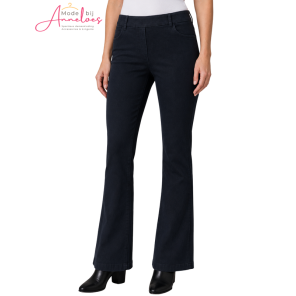 Leona Lucia Jeans flair 1621 Donker blauw Leona Lucia Jeans flair 1621 Donker blauw