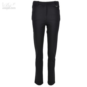 Broek punta Doris n-lengte - Zwart