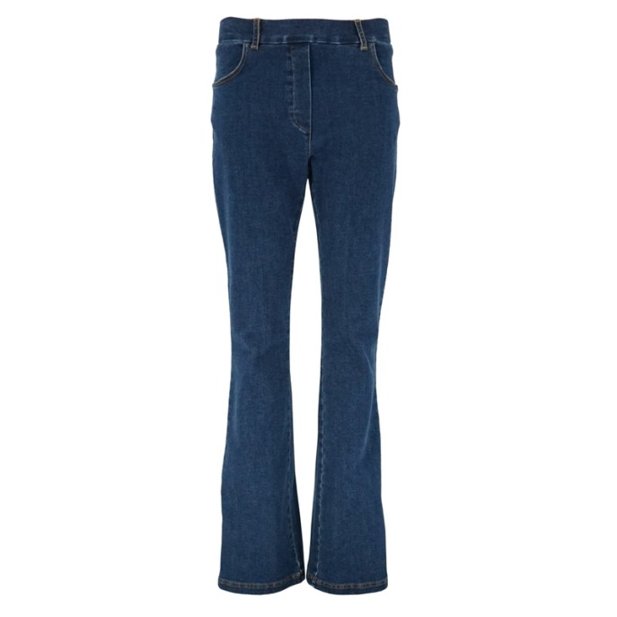 Leona Lucia jeans bootcut Jeans donker