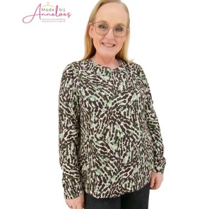 Leona per Donna truitje 3706 Jade print