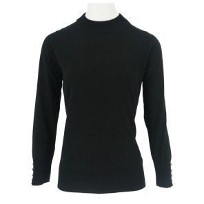 Leona Pullover Noa turtle uni Zwart