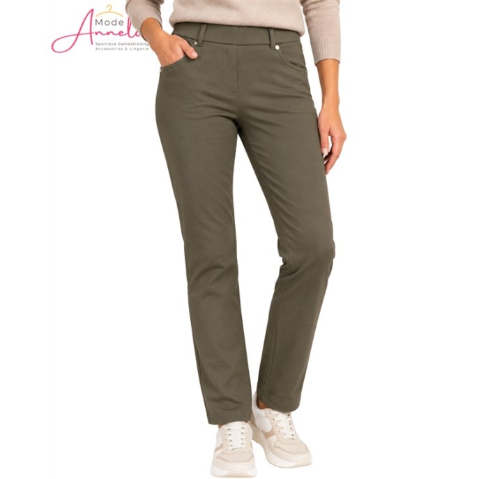 Leona Broek Doris 13.04 Punta K-Lengte Kaki Groen Leona Broek Doris 13.04 Punta K-Lengte Kaki Groen