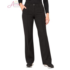 Leona Pantalon Tatum 1601 Zwart Leona Pantalon Tatum 1601 Zwart