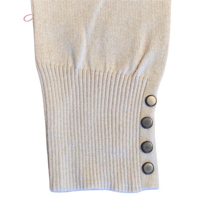 Leona per Donna Pullover Uni Olivia Beige Leona per Donna Pullover Uni Olivia Beige
