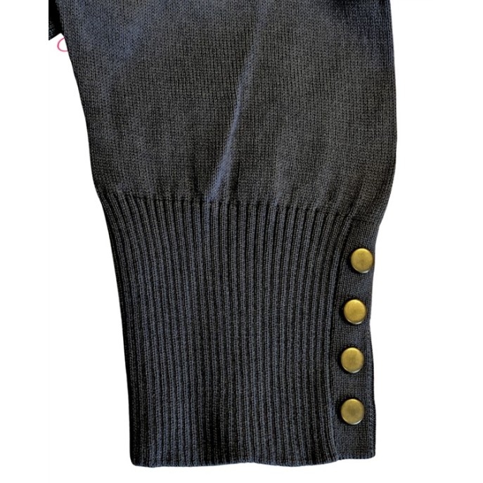 Leona per Donna Pullover Uni Olivia Marine Leona per Donna Pullover Uni Olivia Marine