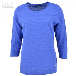 Pullover 3/4 reliëf - Ocean