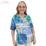 S Leona Shirt RH KM Ceramic print