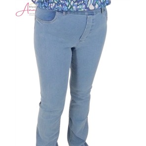 Leona per Donna jeans Lucia flair Licht jeans Leona per Donna jeans Lucia flair Licht jeans