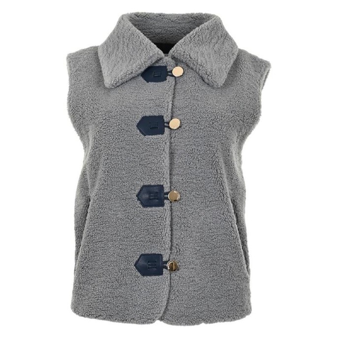 Maicazz Bodywarmer Pax Grijs Blauw