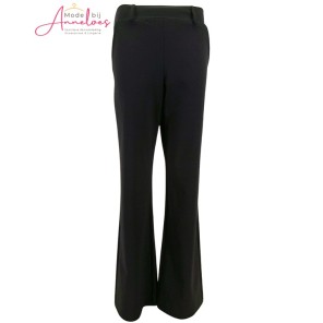 Mi Piace Broek straight bonded travel Navy