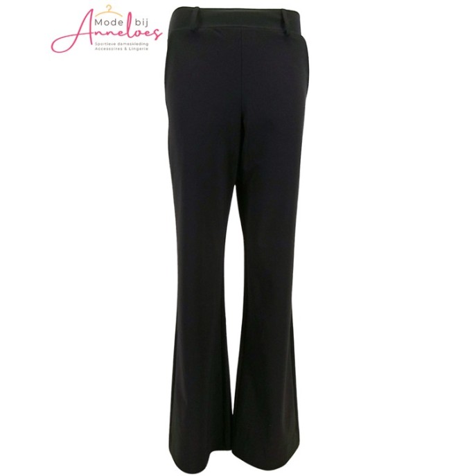 Mi Piace Broek straight bonded travel Navy Mi Piace Broek straight bonded travel Navy