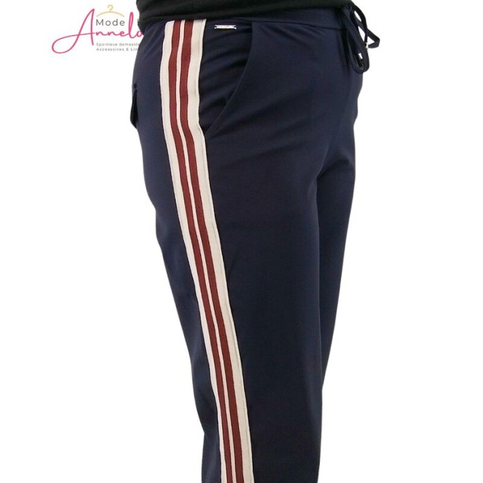 Mi Piace Broek tape Donker blauw